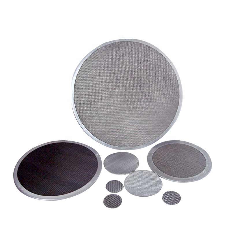304 Stainless Steel Wire Mesh Metal Filter Disc