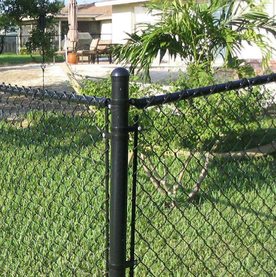 Galvanized PVC Coated Wire Mesh Chain Link Fence