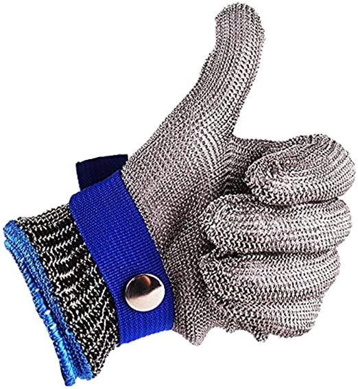 Level 5 Work Stainless Steel Butcher Anti-cut Gloves